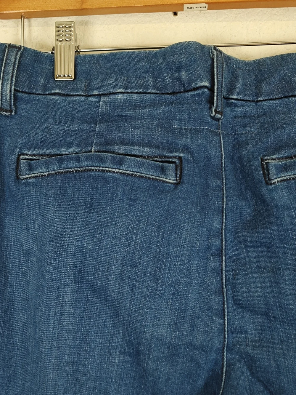 Frank & Eileen Wicklow 1977 Wash Italian Performance Denim Crop Chino Jeans 10